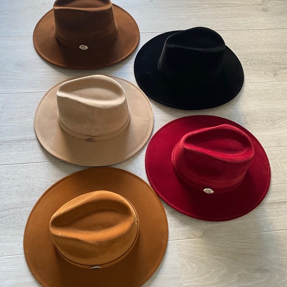 La Chula Velvet Fedora Hat main image 6